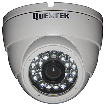 QUESTEK -- QTC-411: Camera Dome hồng ngoại 1/3” Super Exwave SONY CCD, 480 TVL