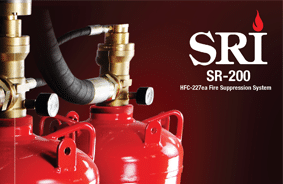 SRI HFC-227ea FIRE SUPPRESSION SYSTEM