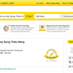 Công Ty Cồ Phần Đầu Tư Xây Dựng Thiên Đăng - Trangvangvietnam .com